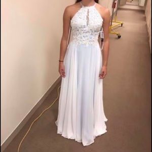 Light blue prom dress size 4